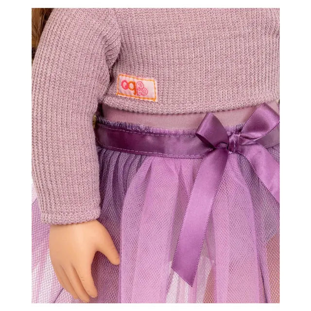 اور جينيريشن دمية باليه أرجواني سافانا دمى الشخصيات Our Generation