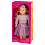 اور جينيريشن دمية باليه أرجواني سافانا دمى الشخصيات Our Generation