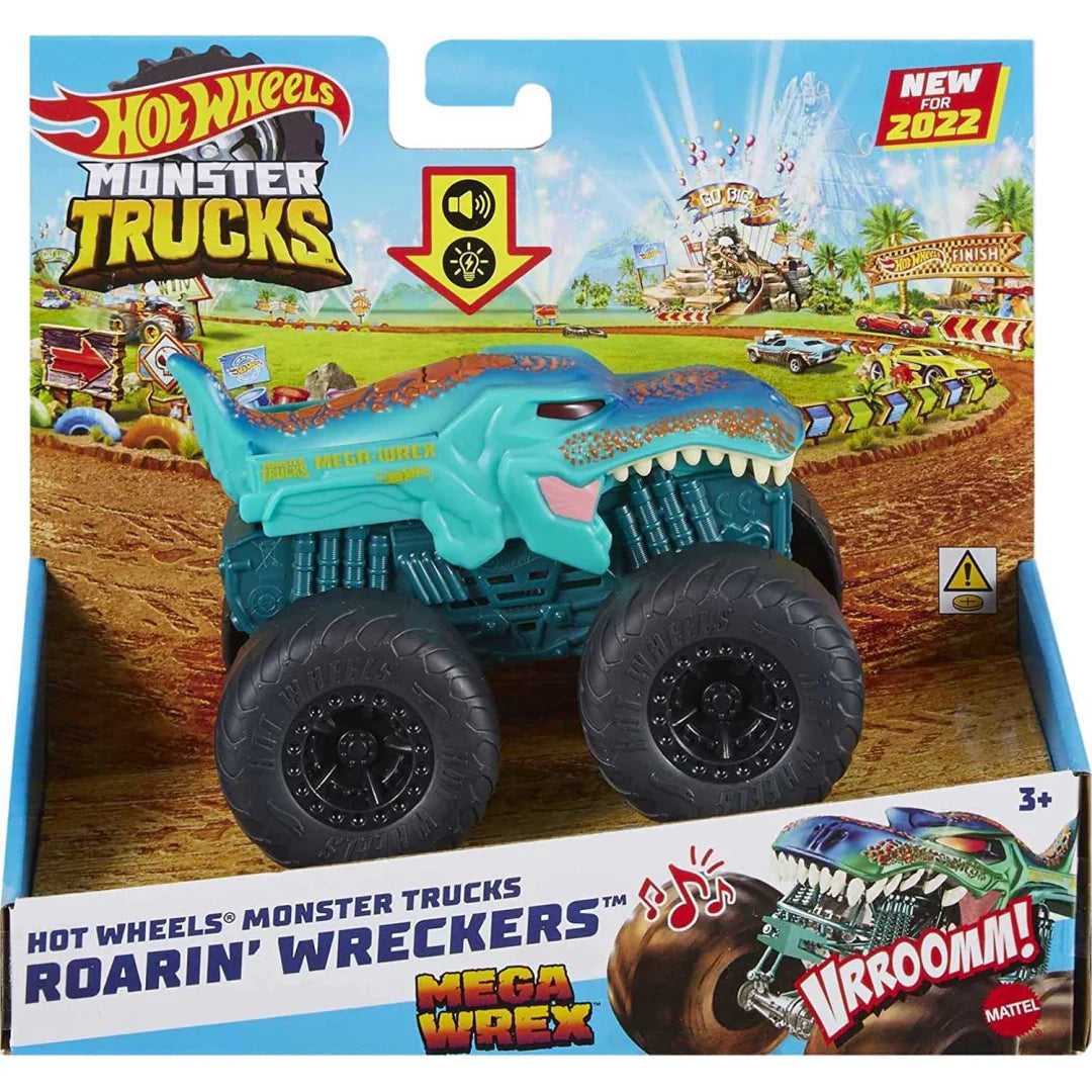هوت ويلز شاحنة مونستر تراكس رورين ريكرز مركبات الأطفال HotWheels