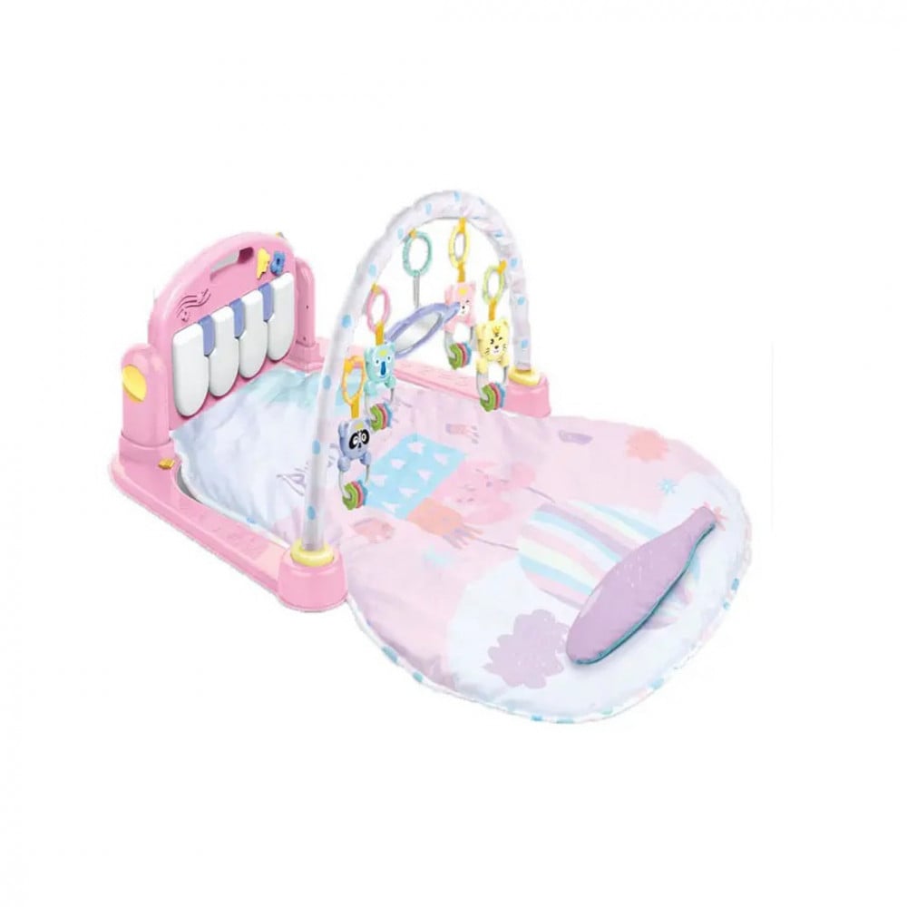 هوانجر مفرش مواليد مع العاب بيانو 2 في 1 الوان متنوعة بساط للمواليد HUANGER