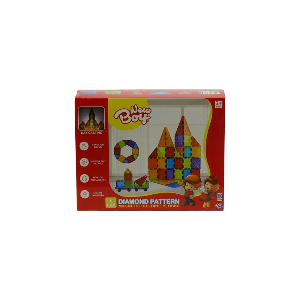 نيوبوي المكعبات المغناطيسية 80 قطعة مكعبات المغناطيس NewBoy