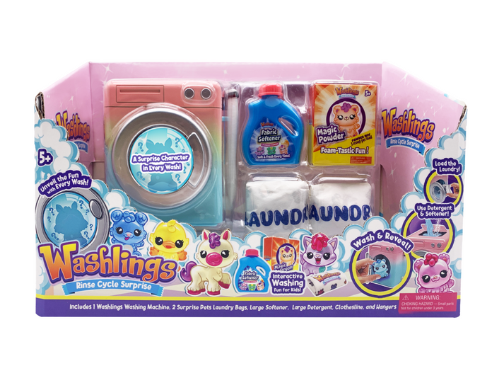 واشلينغز مجموعة ألعاب مفاجئة المجسمات Washlings