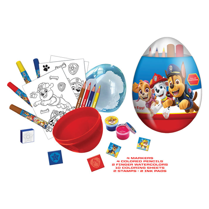 باو باترول بيضة المفاجآت الغامضة رسم و تلوين Paw Patrol