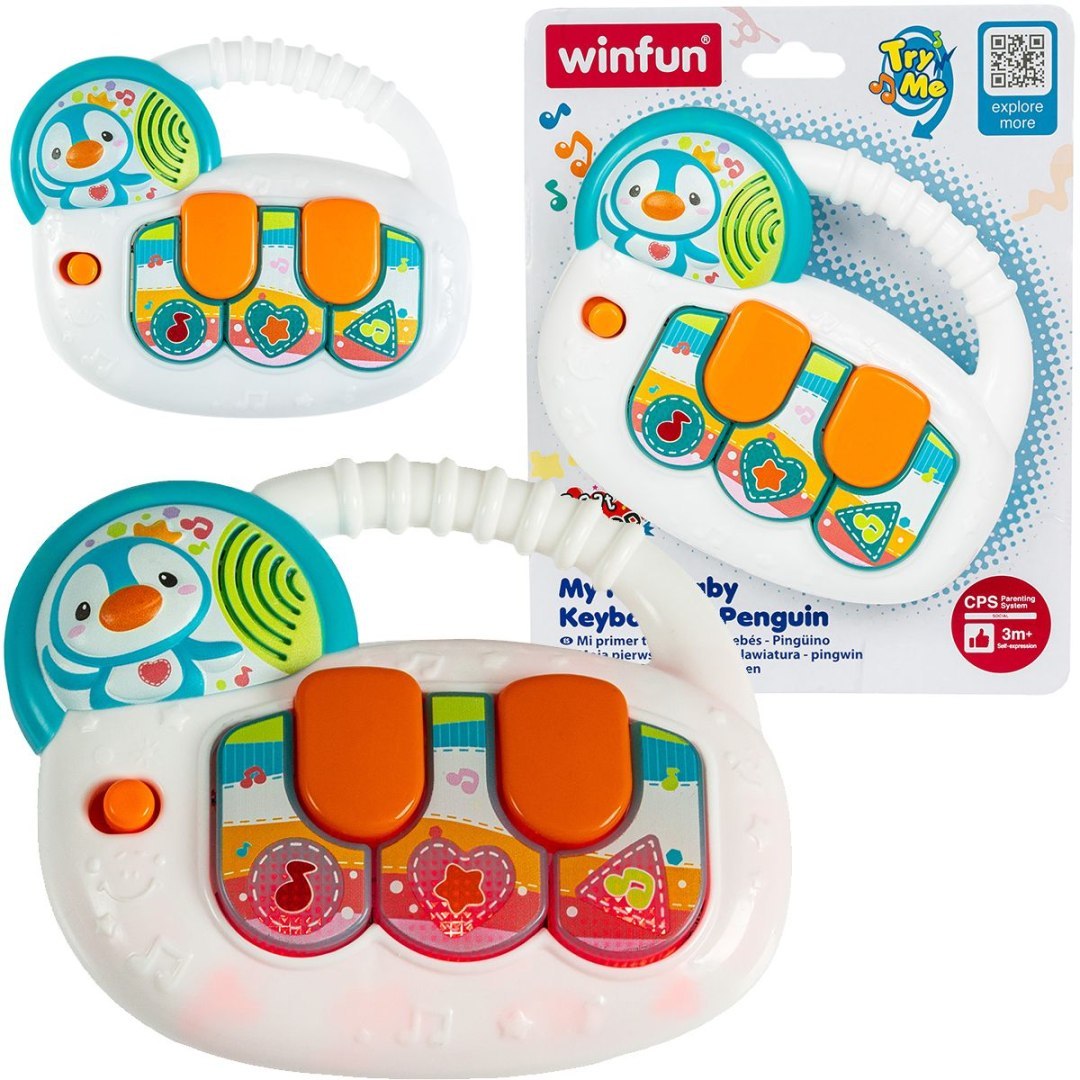 وين فن لوحة مفاتيح طفلي الأول البطريق مواليد تفاعلي WinFun