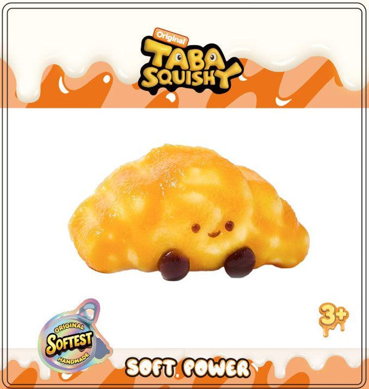 تابا سكوشي دمية كرواسون لطيف قابلة للضغط التمدد والضغط TABA SQUISHY