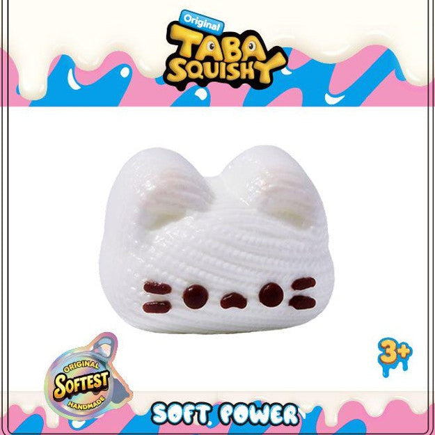 تابا سكوشي دمية قطة صغيرة قابلة للضغط التمدد والضغط TABA SQUISHY