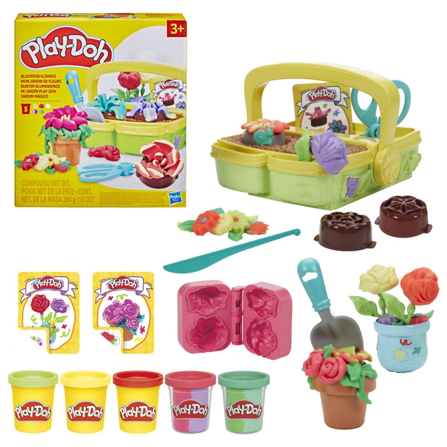 بلاي دوه مجموعة صنع زهور من الصلصال الصلصال والمعجون Play-Doh