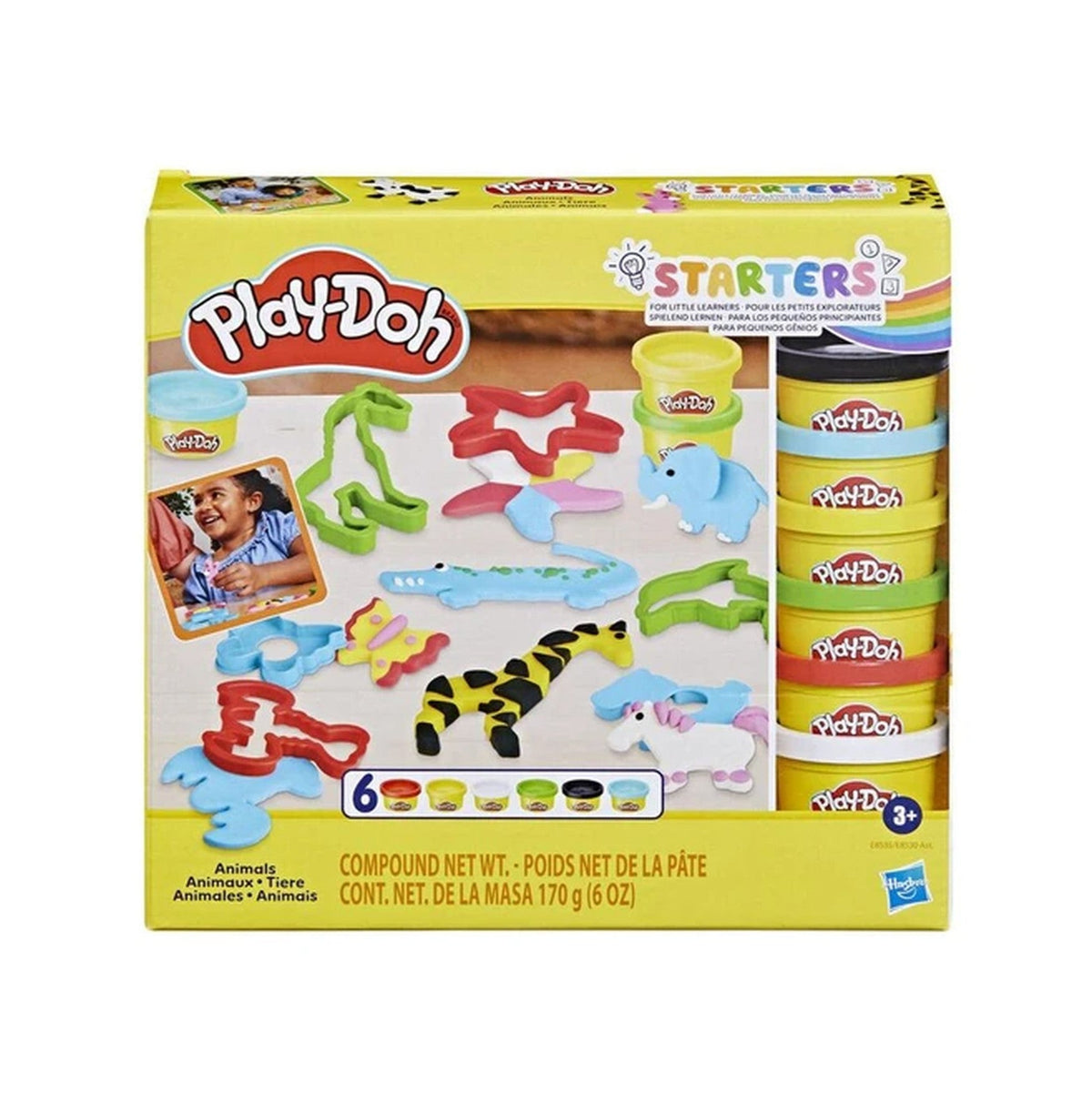 بلاي دوه صلصال أساسيات الحيوانات لعبة و مفاجأة - Toy and Surprise