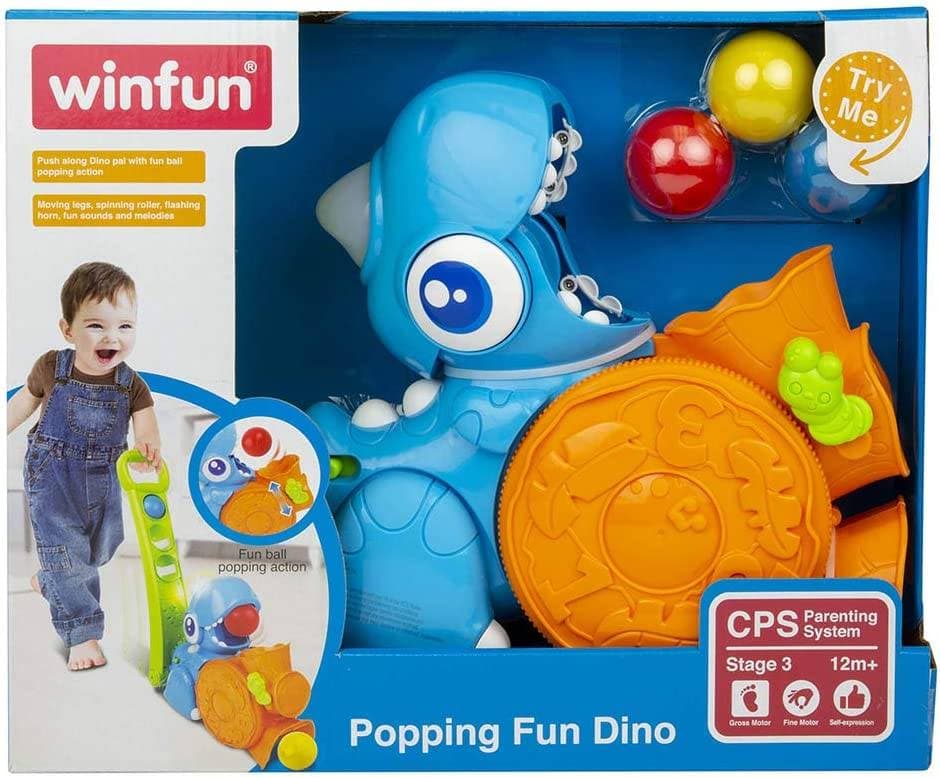 وين فن دفع الديناصور الممتعة مواليد تفاعلي WinFun
