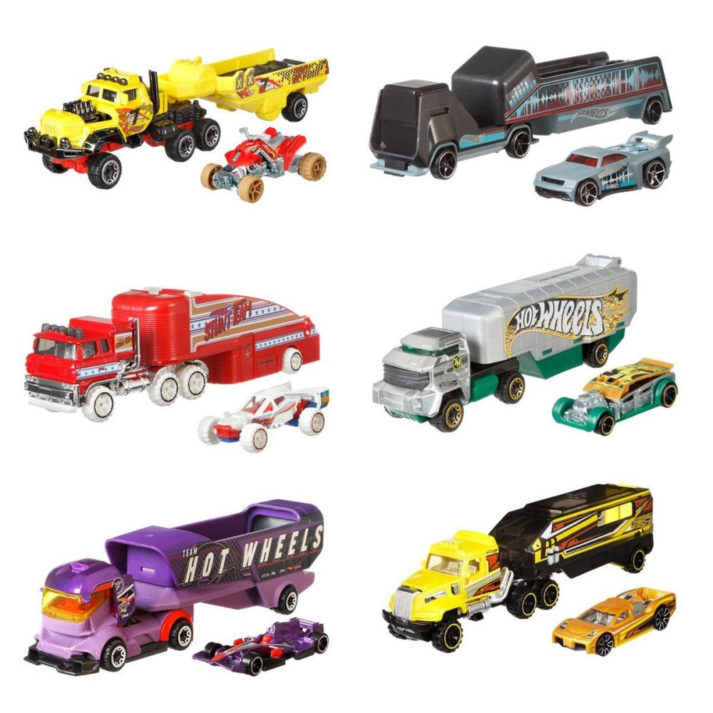 هوت وبلز حفارات هوت وبلز اشكال متنوعه سيارات داي كاست HotWheels