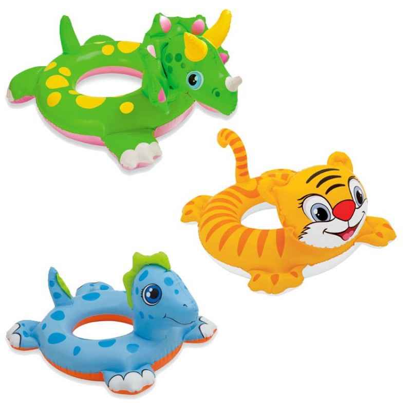 انتكس عوامة سباحه الحيوانات اشكال متنوعه 71سم Intex