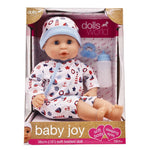 دولز وورلد دمية بيبي جوي 38 سم دمى المواليد Dolls World