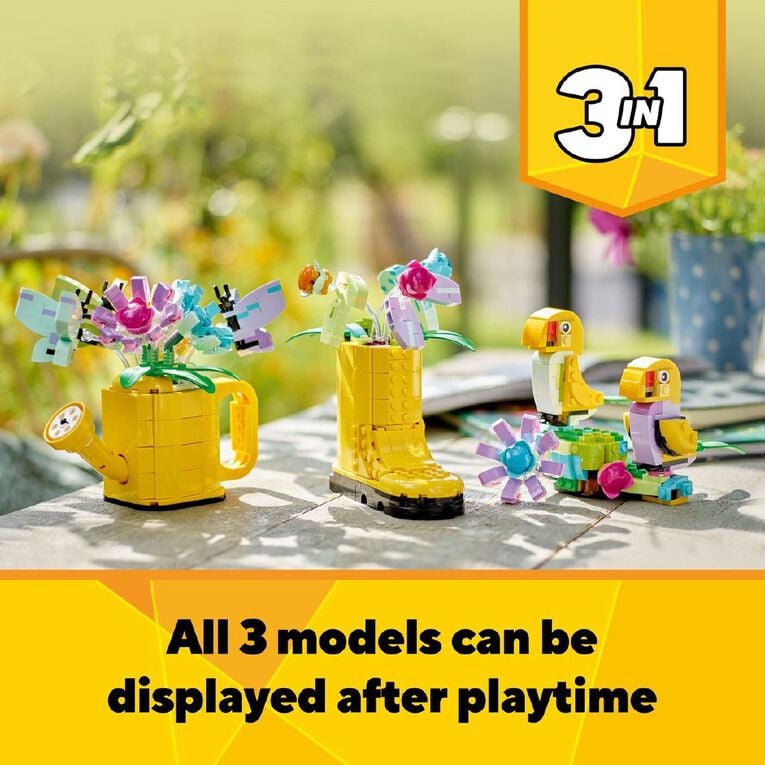 ليجو 31149 كريتور 3 في 1 ري الزهور مكعبات التركيب LEGO