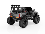 سيارة جيب كهربائية 12 فولت رمادية سيارة كهربائية RF Ride-On