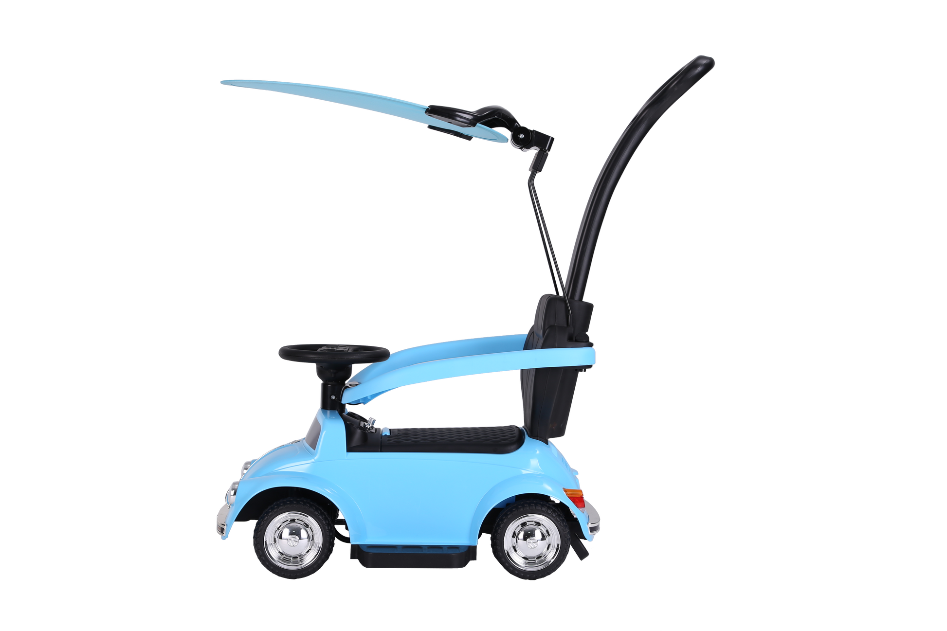 سيارة فولكس فاجن زرقاء 2 في 1 مركبات الدف RF-JQ618-BL