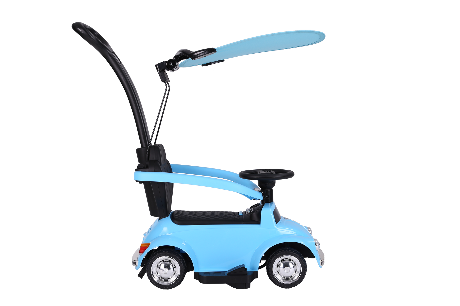 سيارة فولكس فاجن زرقاء 2 في 1 مركبات الدف RF-JQ618-BL