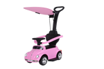سيارة فولكس فاجن وردي 2 في 1 مركبات الدف RF Ride-On