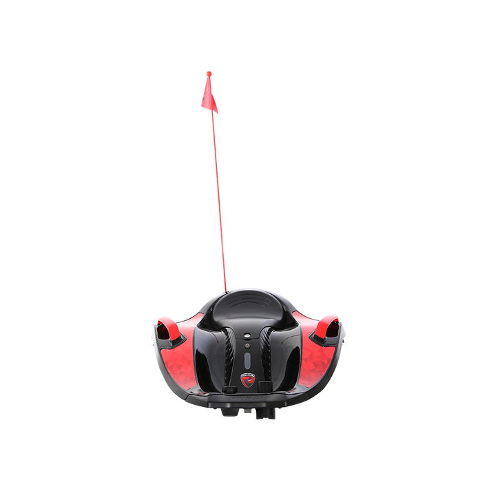 رول بلاي سكوتر نايت هوك 12 فولت حمراء سكوتر كهربائي Rollplay