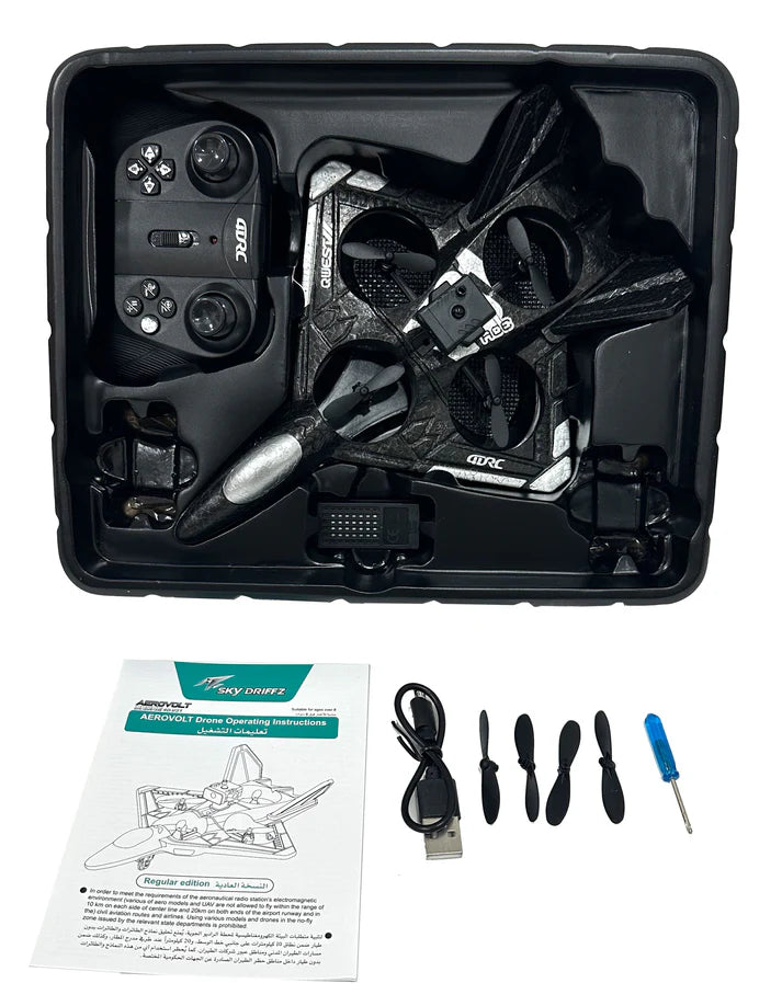 طائرة درون أيروفولت بريموت كنترول طائرات الدرون Sky Driffz