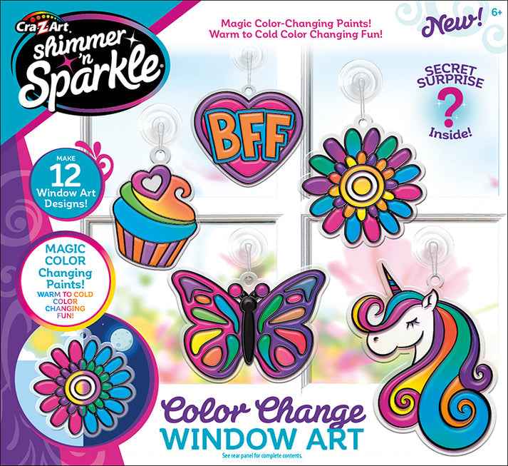 شيمر اند سباركل لعبه تغيير لون النافذة الخرز والاكسسوارات Shimmer N Sparkle
