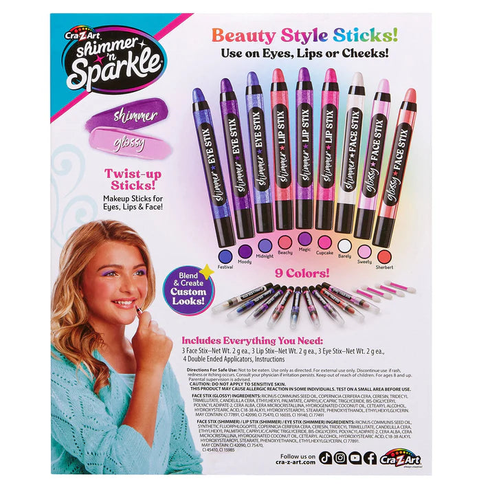 شيمر اند سباركل عصي لامعة متعددة الاستخدامات المكياج والتجميل Shimmer N Sparkle
