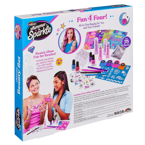 شيمر اند سباركل مجموعة التجميل المثالية الخرز والاكسسوارات Shimmer N Sparkle