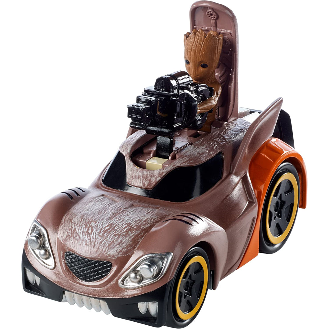 هوت ويلز سيارة مارفل غارديانز اوف ذا جالاكسي صاروخ الراكون المركبات المتنوعه HotWheels