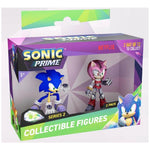 سونيك مجموعة من 2 مجسمات برايم متنوع شخصيات كرتونية Sonic
