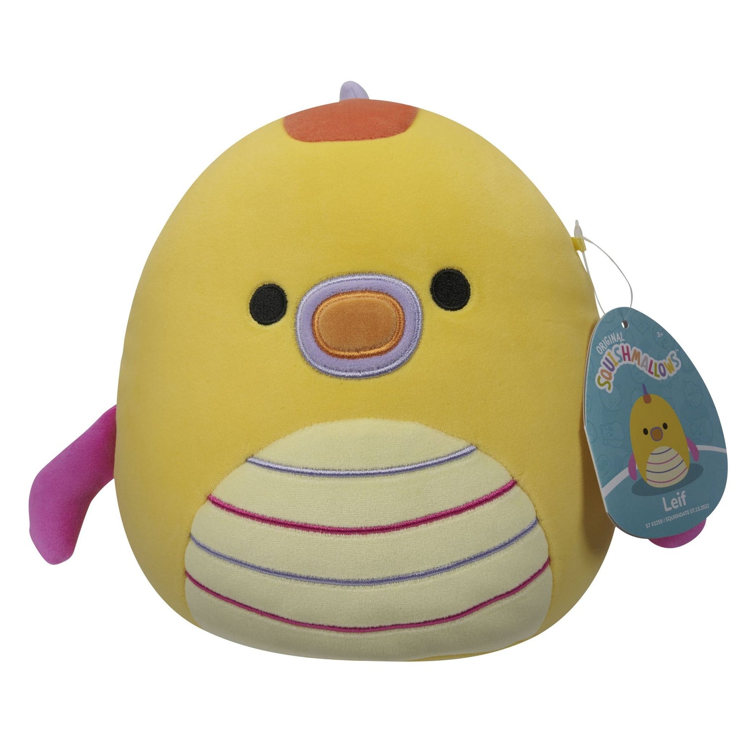 سكويشمالوز دمية التنين ليف القطنية 19 سم الالعاب القطنية Squishmallows