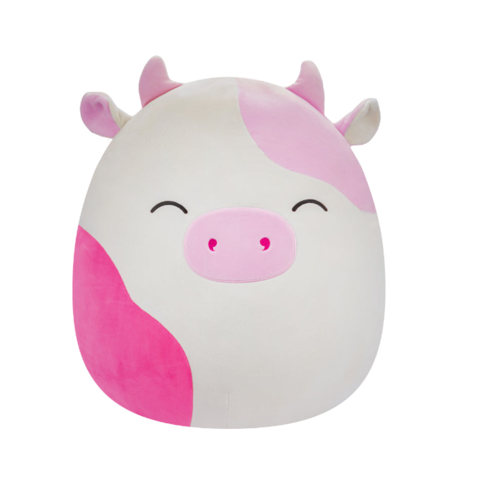 سكويش مالوز دميه البقرة الزهرية 35 سم الالعاب القطنية Squishmallows