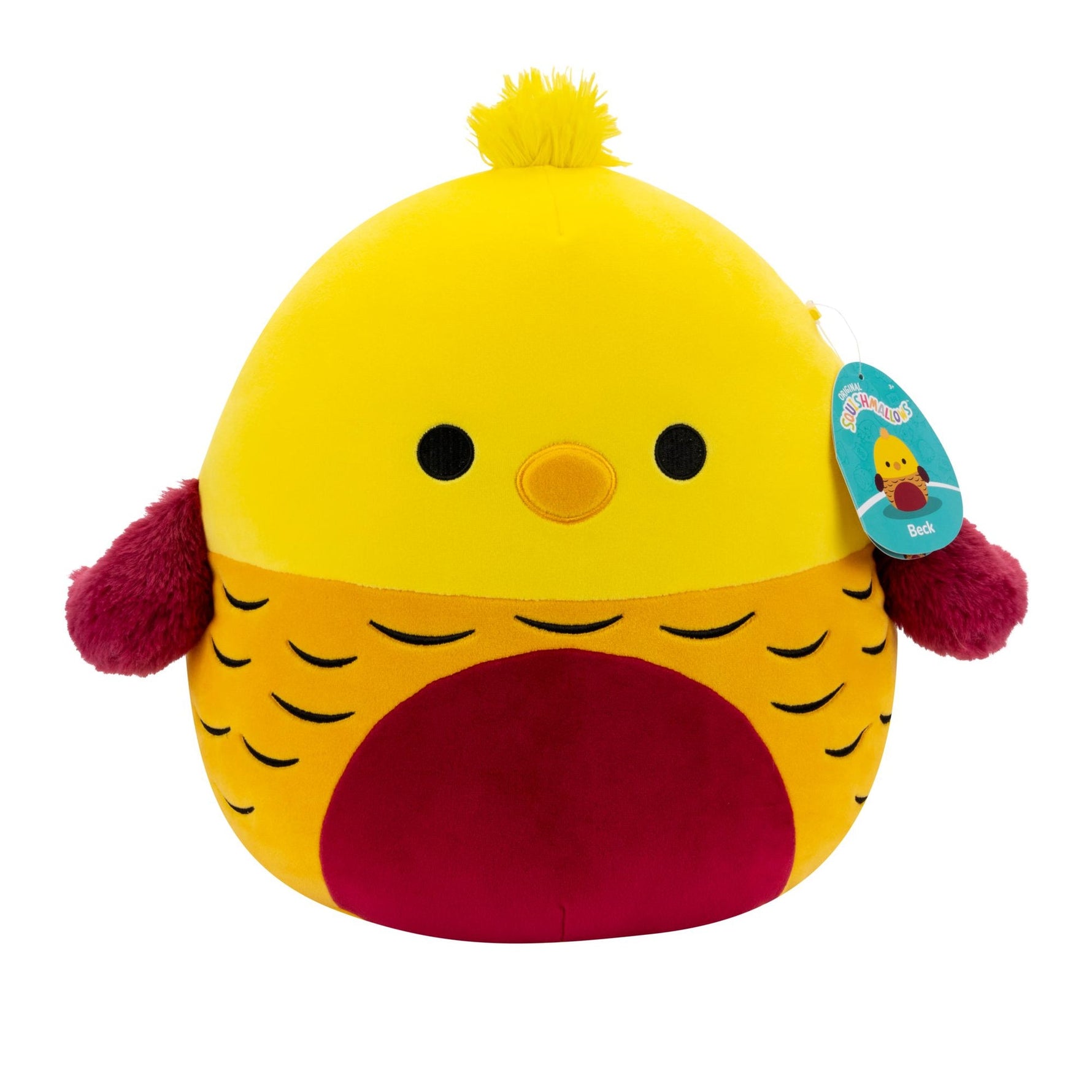سكويش مالوز دمية طائر التدرج الذهبي الالعاب القطنية Squishmallows