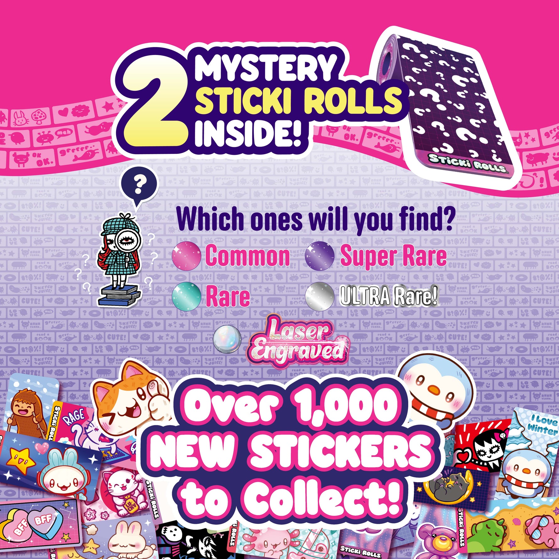 ستيكي رولز كبسولات باند سلسة 2 الخرز والاكسسوارات Sticki Rolls