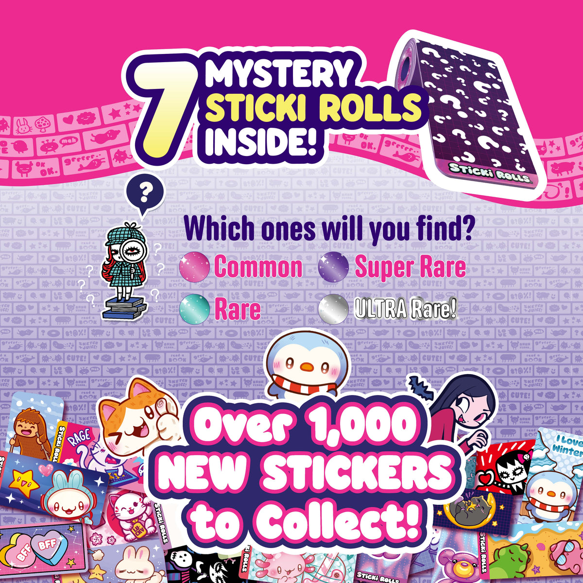 ستيكي رولز سوار وكتاب ملصقات - السلسلة الثانية الخرز والاكسسوارات Sticki Rolls