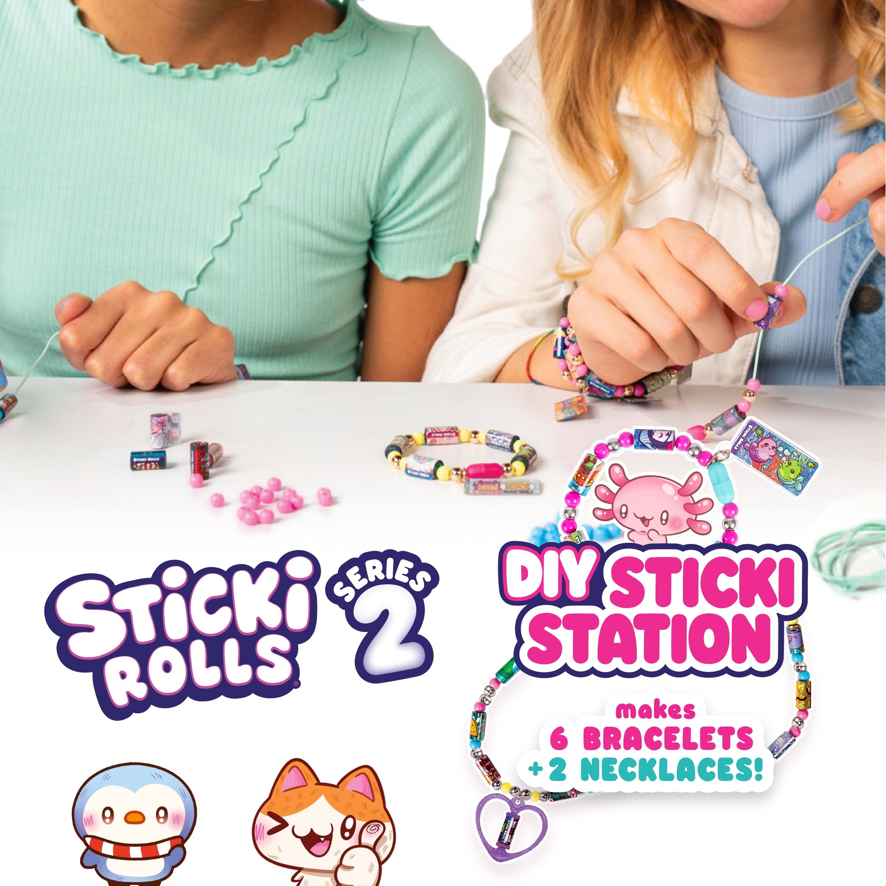 ستيكي رولز ستيكي ستيشن - السلسلة الثانية الخرز والاكسسوارات Sticki Rolls