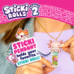 ستيكي رولز مجموعة أنشطة قلادة ستيكي الخرز والاكسسوارات Sticki Rolls