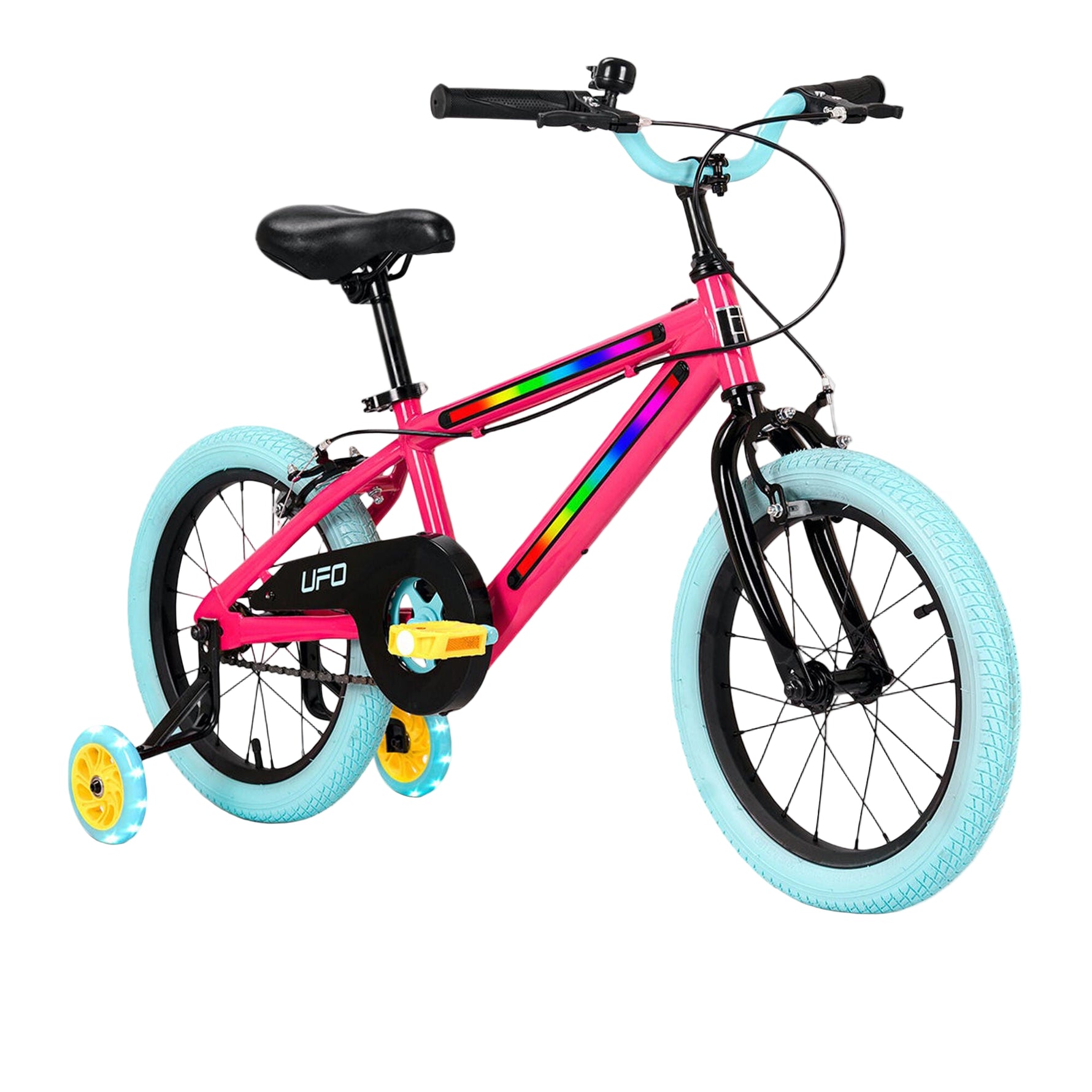 سبارتان دراجة ليت يو إف أو وردي مقاس 16 دراجة 2 عجلة SPARTAN