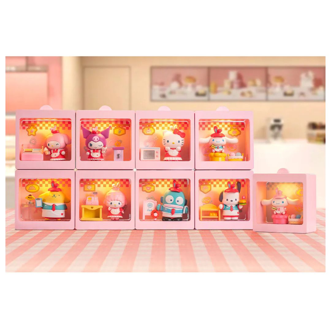 صندوق شخصية سانريو سلسلة المطاعم متنوع المجسمات SANRIO