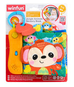 وين فن كتاب حسي لحيوانات الغابة مواليد تفاعلي WinFun