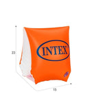 انتكس عوامات يد قابلة للنفخ 23 سم × 15 سم عوامات ومراتب Intex