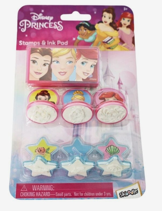 سكوديل مجموعة طوابع أميرات ديزني رسم و تلوين Skoodle