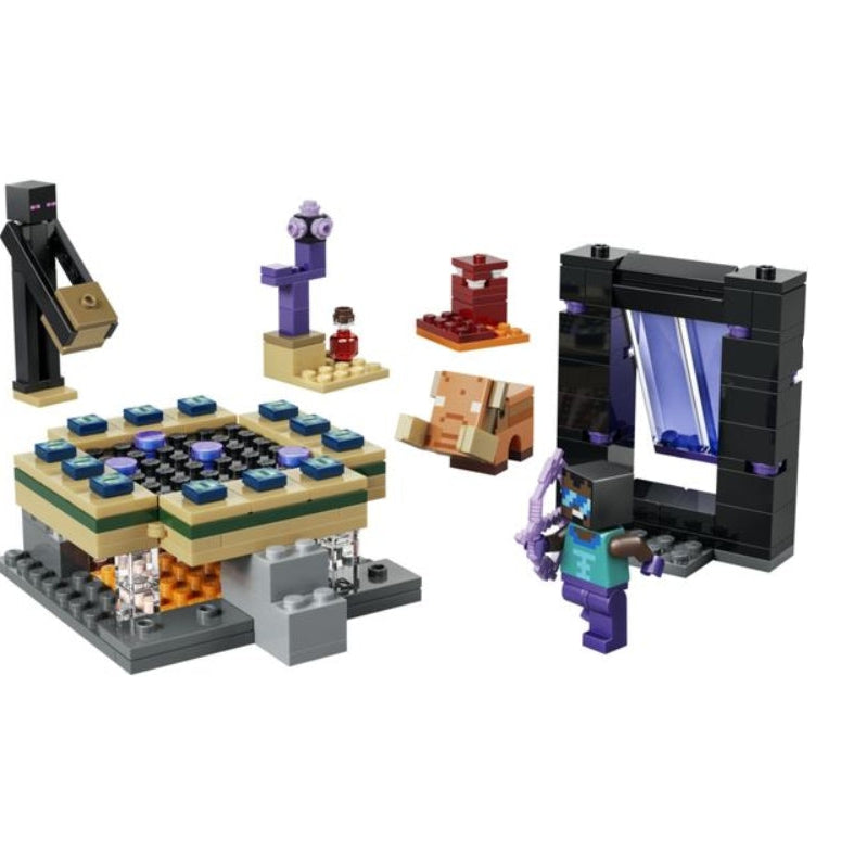 ليجو 21584 ماين كرافت بوابة العالم السفلي مكعبات التركيب LEGO