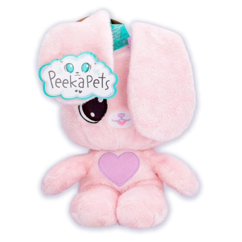بيكابيتس دمية ألارنب الوردية الالعاب القطنية Peekapets