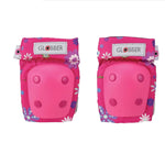 غلوبر واقيات الكوع والركبة زهري داكن اكسسوارات الدراجة GLOBBER