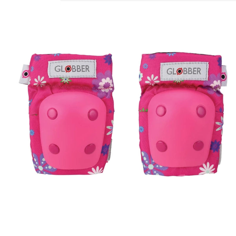 غلوبر واقيات الكوع والركبة زهري داكن اكسسوارات الدراجة GLOBBER