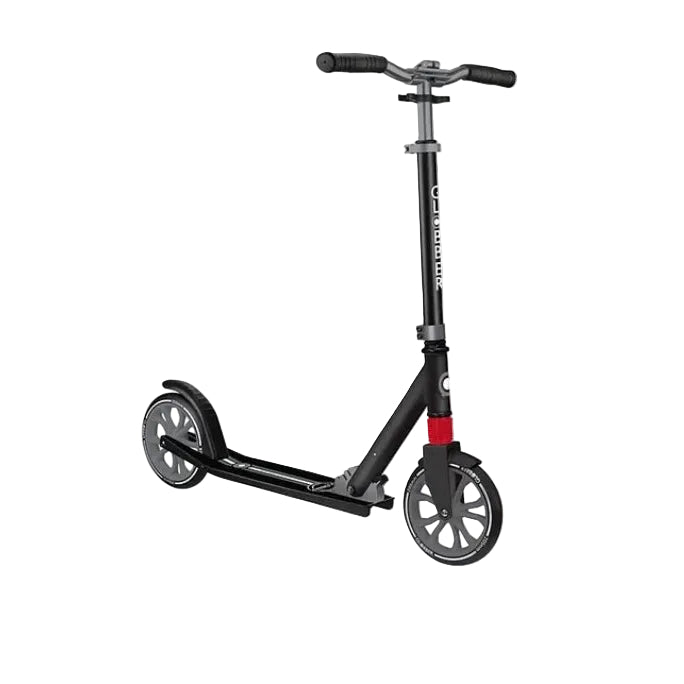 غلوبر سكوتر اي ذو العجلات الكبيرة رمادي مع أسود سكوتر عجلتين GLOBBER