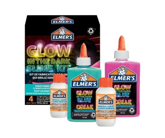 ايلميرز السلايم المتوهج في الظلام سلايم Elmer's