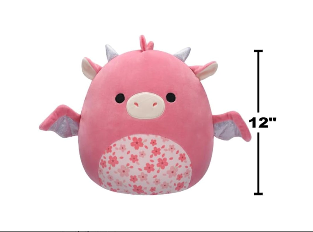 سكويش مالوز دمية التنين ايجي الالعاب القطنية Squishmallows