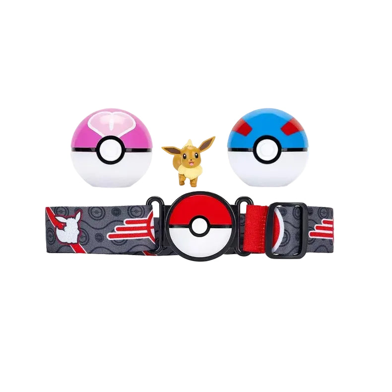 بوكيمون كليب آند جو كرة بوكيمون مع بول إيفي شخصيات كرتونية Pokemon