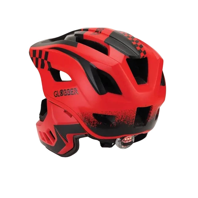 غلوبر خوذة أطفال مع أضواء حمراء اكسسوارات الدراجة GLOBBER