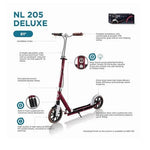 غلوبر سكوتر ون إن إل قابل للطي أحمر داكن سكوتر عجلتين GLOBBER